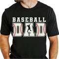 Baseball Dad Shirt Baseball Daddy Retro Sports Dad Shirts Baseball Shirt T-Shirts
