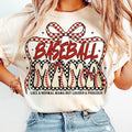 Baseball Mama Coquette Bow Cheer Baseball Mom Baseball Game Day Sports Retro Baseball T-Shirts
