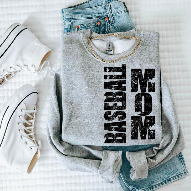 Baseball Mom DTF Transfers THIS IS NOT SHIRT T-Shirts