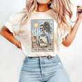 Baseball Mom Shirt Comfort Colors Baseball Mom Tarot Card Halloween Skeleton Baseball Mama Baseball Mom T-Shirts