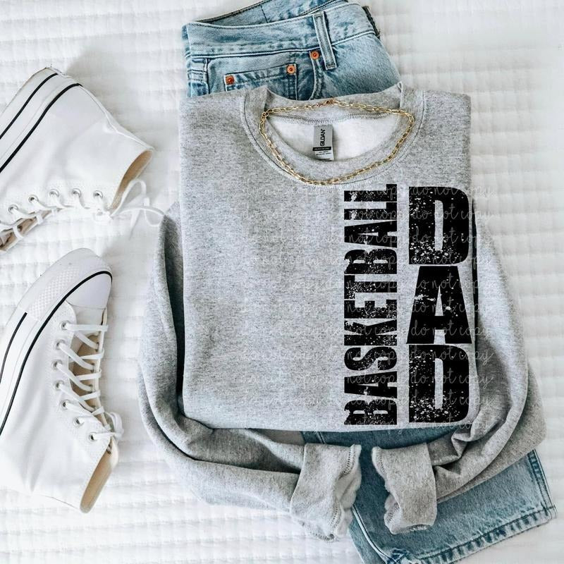 Basketball Dad DTF Transfers THIS IS NOT SHIRT T-Shirts