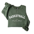 Basketball Mom Cotton Mom Basketball Shirt Game Day Spring Casual Comfort T-Shirts