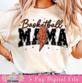 Basketball Varsity Lightning Basketball Basketball Retro Basketball Shirt Basketball Mama T-Shirts