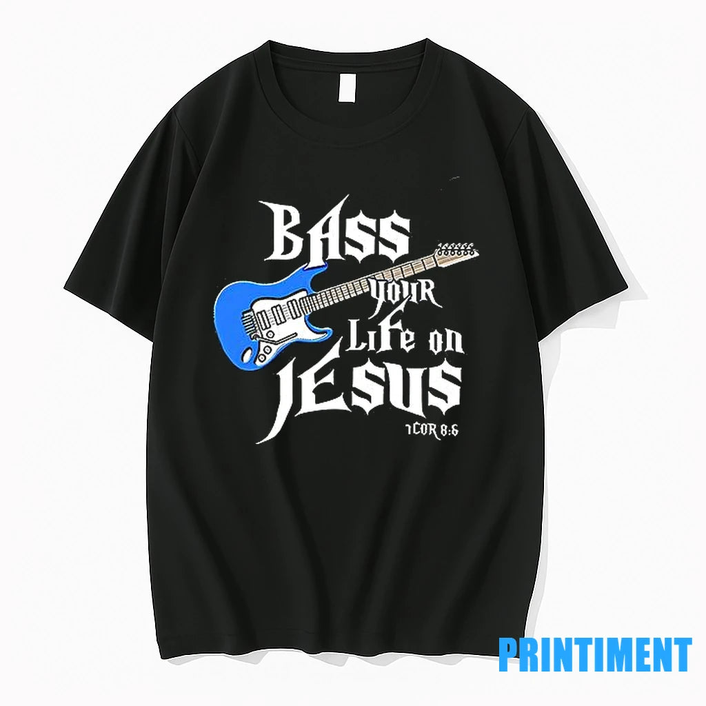 Bass Your Life On Christ Tshirts Sweater