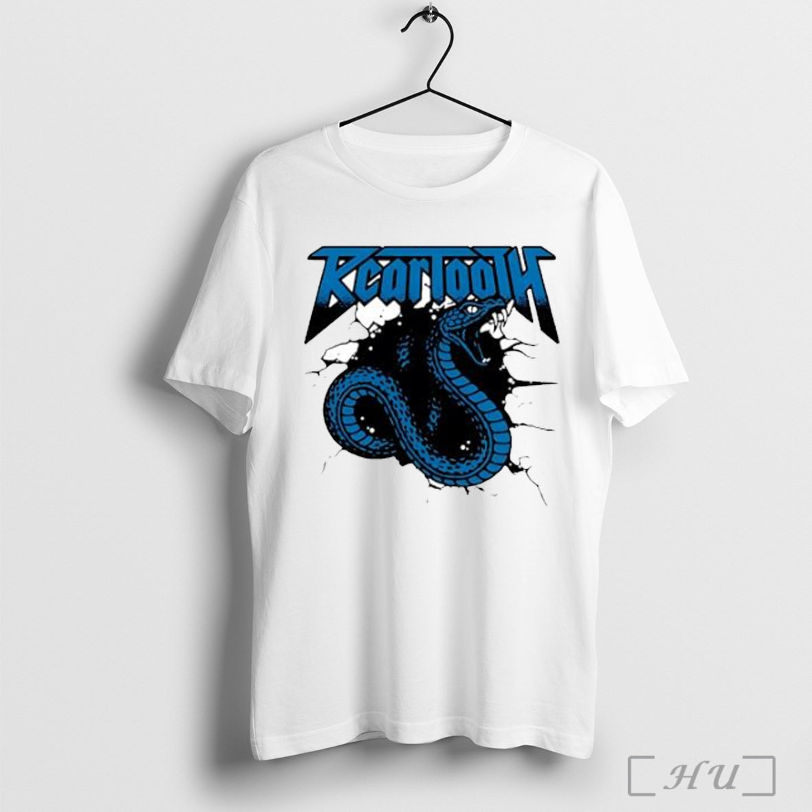 Bcartooth Blue Snake T Shirt