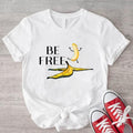 Be Free Banana Funny Banana Lover Shirt Undressed Fruits Sarcastic Trending Shirt T-Shirts