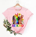 Be Kind Sign Language Be Kind Rainbow Shirt Be Kind Kindness Shirt LGBT Pride Shirt LGBT Be Kind Equality Shirt T-Shirts