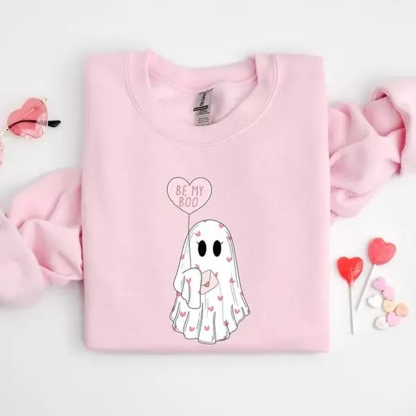 Be My Boo Ghost XOXO Heart T-Shirts