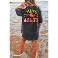Beach Summer Preppy Clothes Sunshine State Mind Stay Salty Shirt Beach Clothes T-Shirts