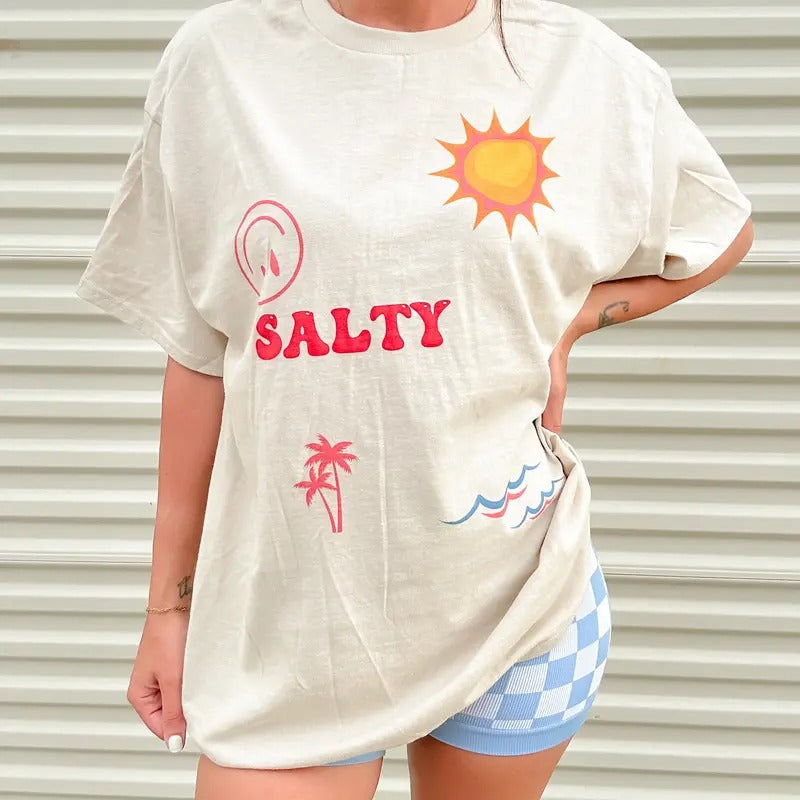 Beachy Sticker Trend T-Shirts