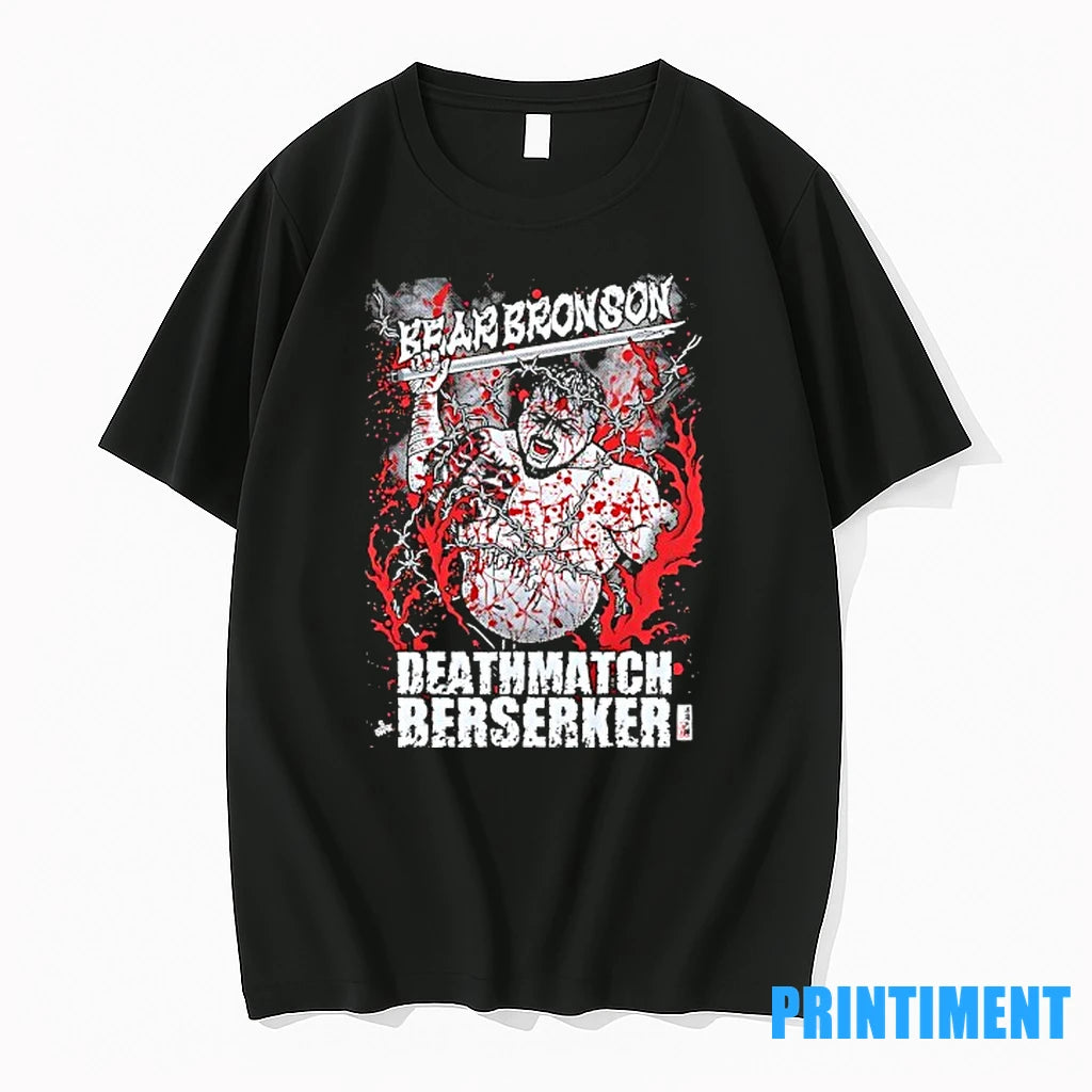 Bear Bronson Aew Deathmatch Berserker Tshirts Sweater