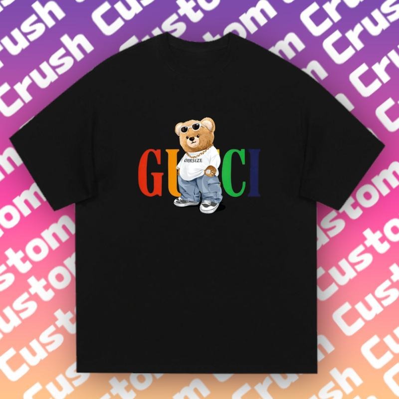 Bear High Waisted Slimming Fit Multi Scene Styling T-Shirts