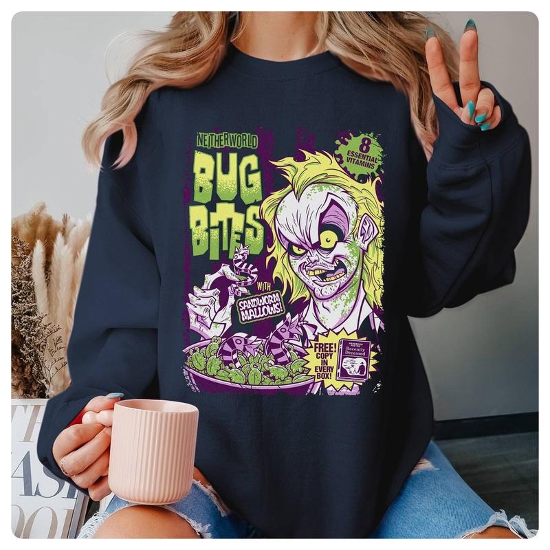 Beetlejuice Neitherworld Bug Bites Shirt Beetlejuice Beetlejuice Shirt Beetlejuice Halloween Shirt Halloween Beetlejuice T-Shirts