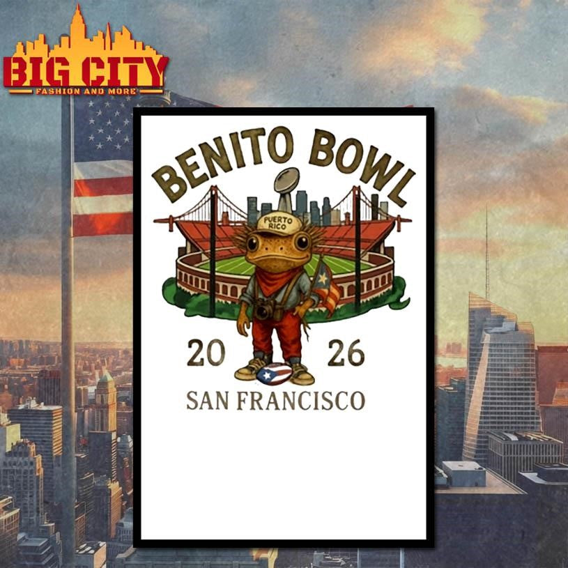 Benito Bowl Puerto Rico Coqui Frog Shirt