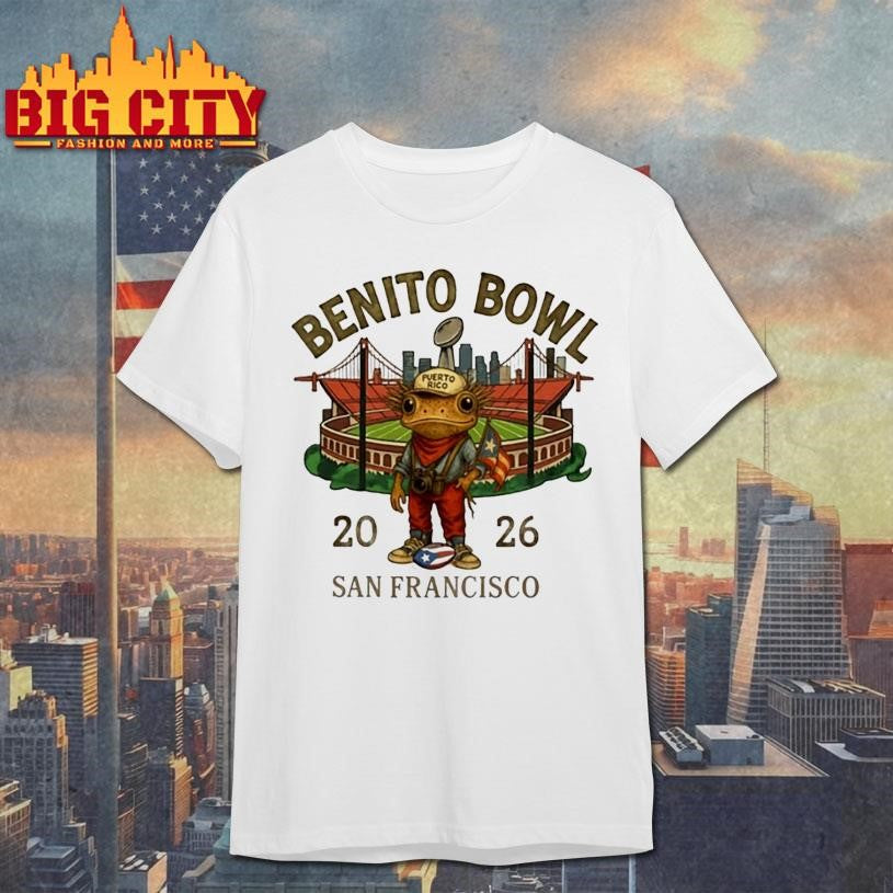 Benito Bowl Puerto Rico Coqui Frog Shirt