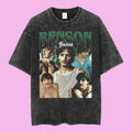 Benson Boone Retro Collage 90s Music Artist Shirt Fan Menswear Womenswear Top Benson Boone Pop Star T-Shirts