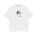 Berserk "Casca Portrait" Heavyweight Vintage 100% Cotton Anime Menswear Top Crew Necks Casual Streetwear White Tropical T-Shirts