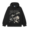 Berserk "Fated Duel" Heavyweight Vintage Cotton Blend Classic Anime Menswear Tops Long Sleeve Casual Biker Black Wetsuit Baggy T-Shirts