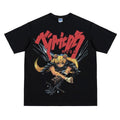 Berserk "Parody Magical Girl" Vintage Anime 100% Cotton Original Top Fans Menswear T-Shirts