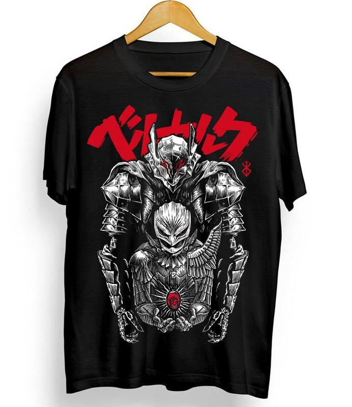 Berserk S 4XL Manga Strip Guts Berserker Armour Anime Shirt S 4XL S 4XLS T-Shirts