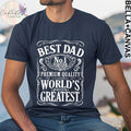 Best Dad Shirt World'S Greatest Dad No.1 Dad New Dad Quality Dad Shirt T-Shirts