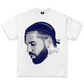 Big Face Navy Drake Shirt Rap Concert T-Shirts