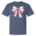 Big Pink Bow Comfort Colors 'NLB' T-Shirts