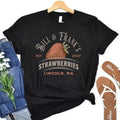 Bill Frank Strawberry Shirt TLOU Shirt Strawberries Shirt Last Us T-Shirts