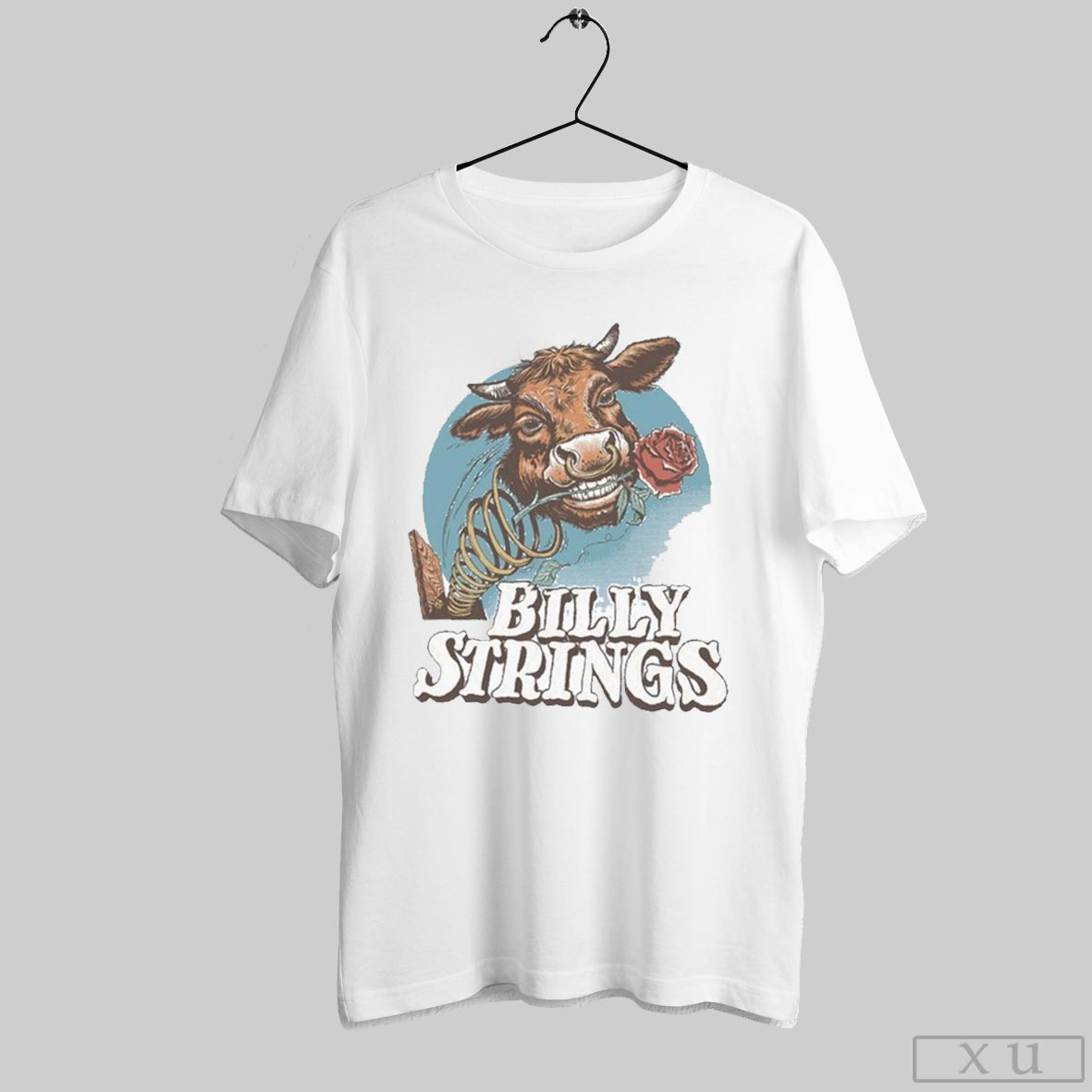 Billy Strings Summer Tour 2025 Cow Rose T Shirts