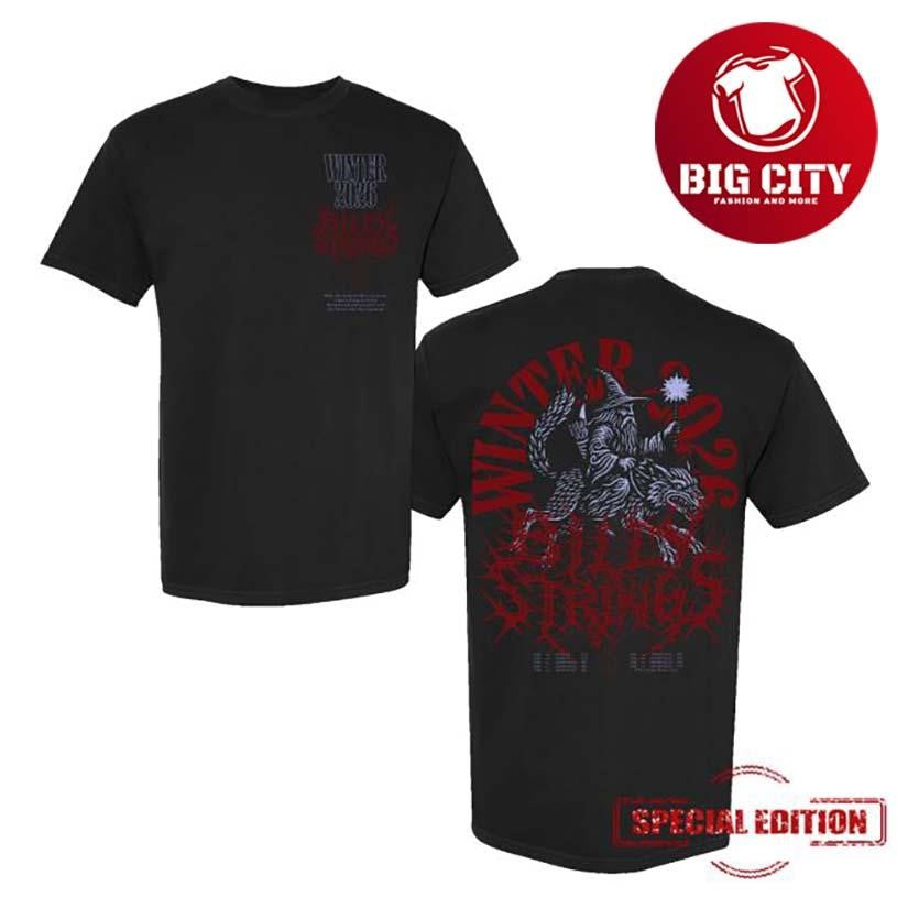Billy Strings Wizard Metal 2026 Two Sided Shirt