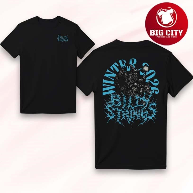 Billy Strings Wizard Metal Tour Winter 2026 Two Sided Shirt