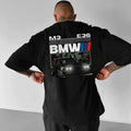 Bimmer M3 E36 Menswear Street Racing Shirt Car Boyfriend Clothes Cotton T-Shirts
