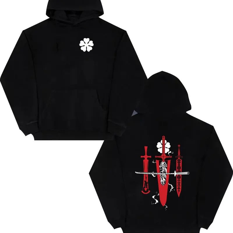 Black Clover 5 Anime Basic Trend 2025 T-Shirts