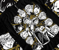 Black Clover S 4XL Asta Yuno Anime Manga Girl Black Shirt S 4XL T-Shirts