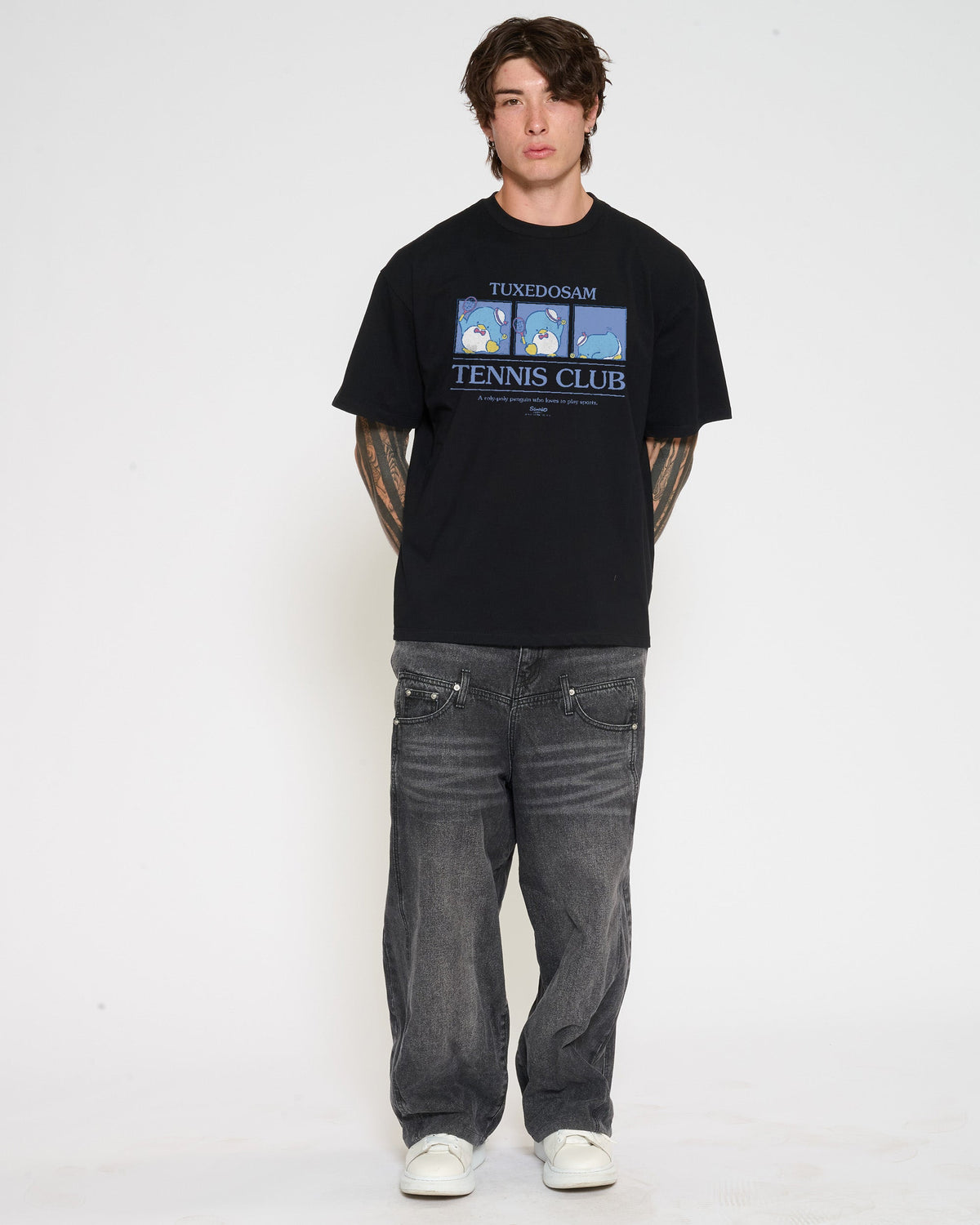 Tuxedo Sam Tennis Club Oversized Tee