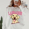 Black Lab Mom Club ~ Relaxed Fit Printed USA Womenswear Casual Comfortable T-Shirts