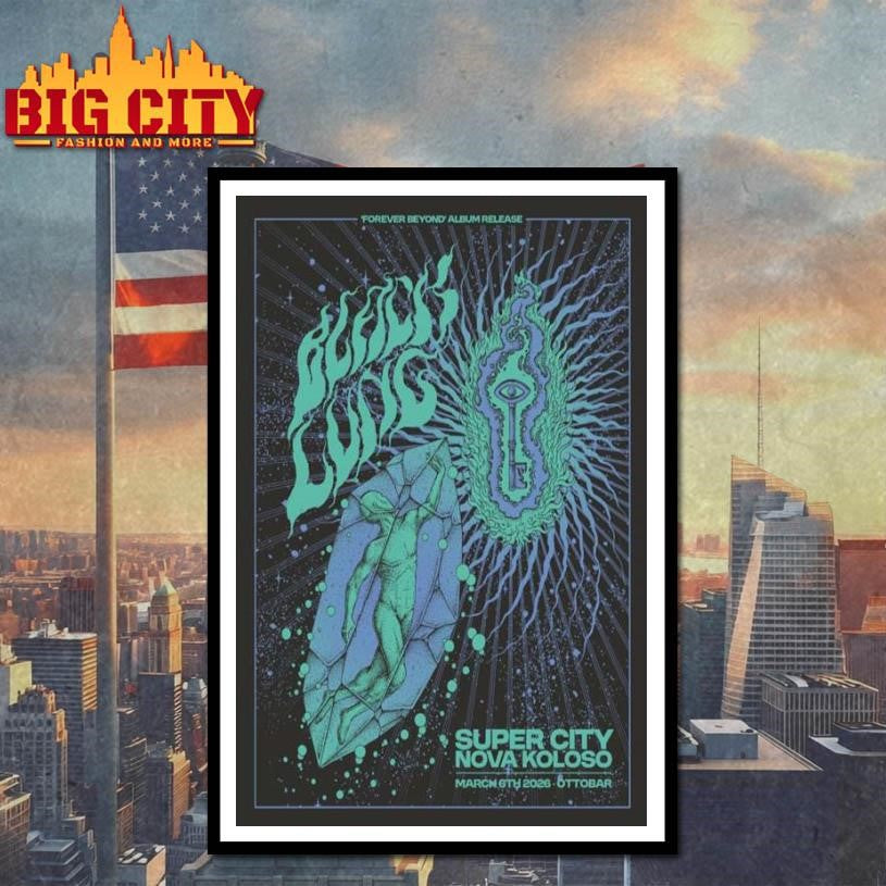 Black Lung Ottobar March 6 2026 Concert Poster Shirt