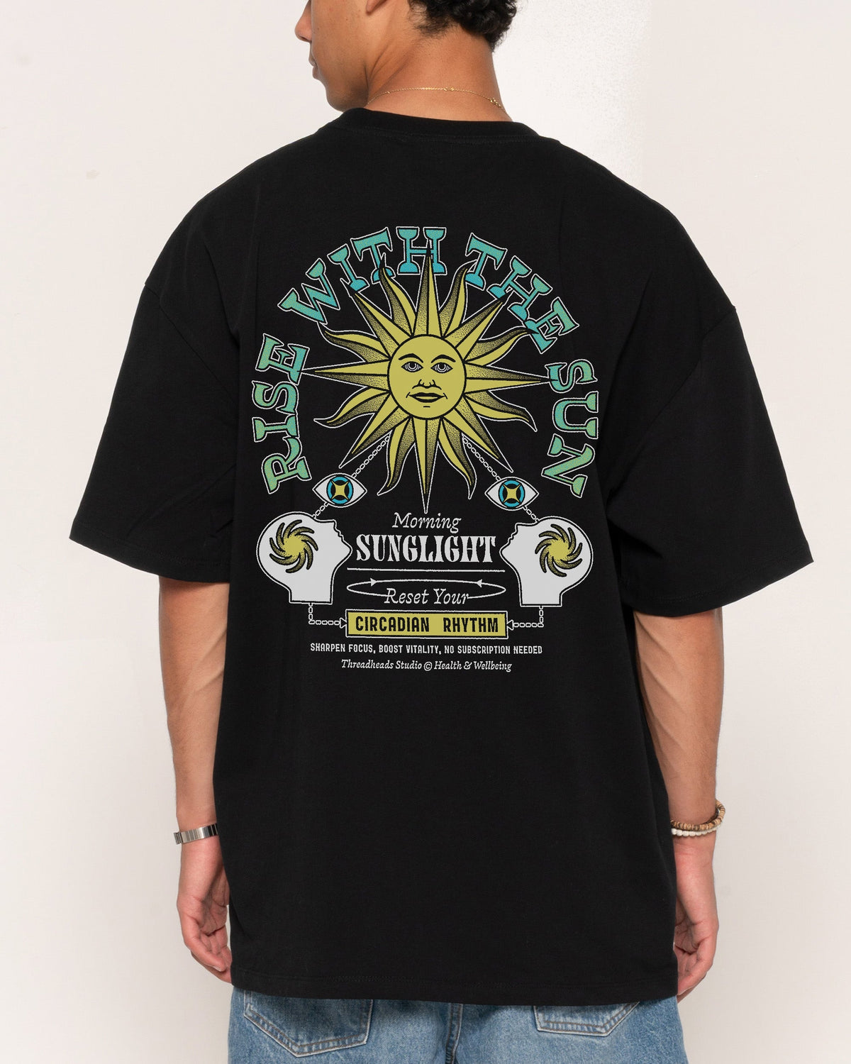 Rise With The Sun Oversized Tee