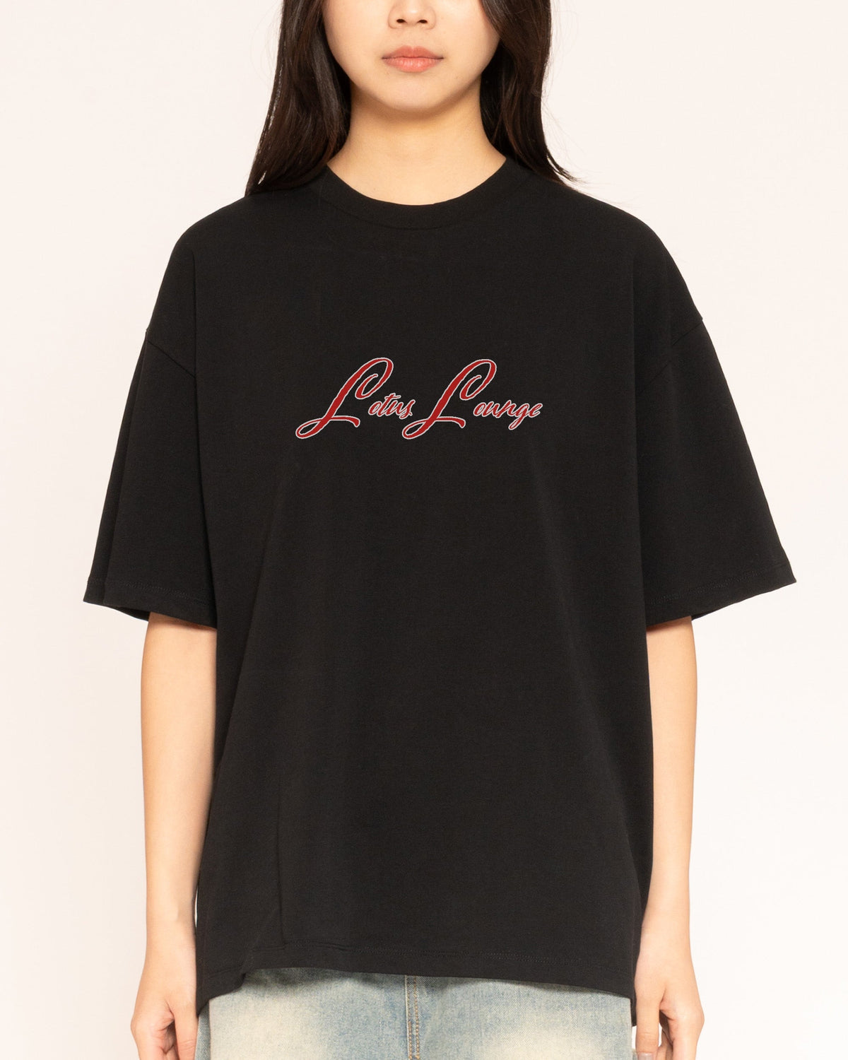 Lotus Lounge Oversized Tee