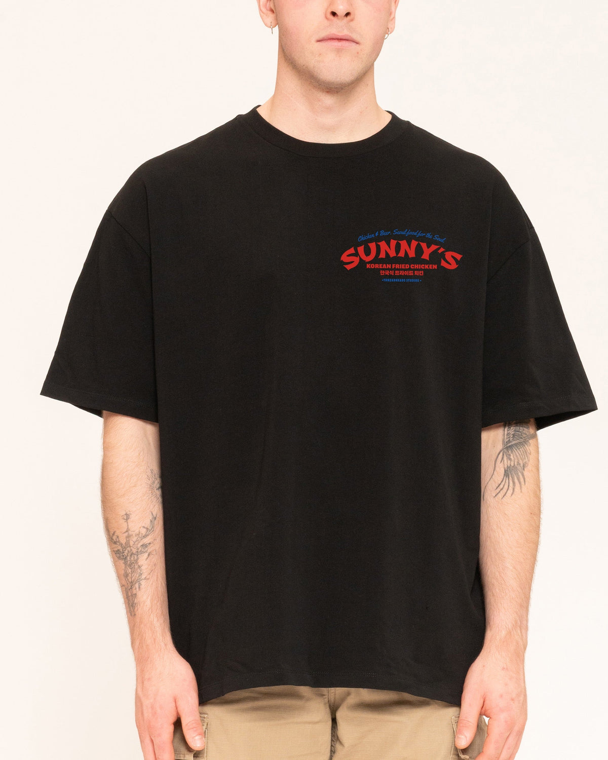 Korean Fried Chicken Oversized Tee