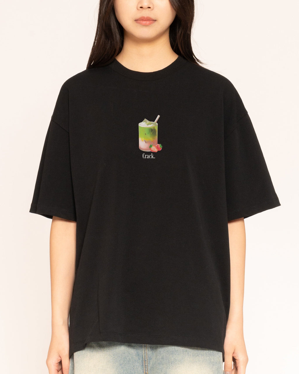Matcha Crack Oversized Tee