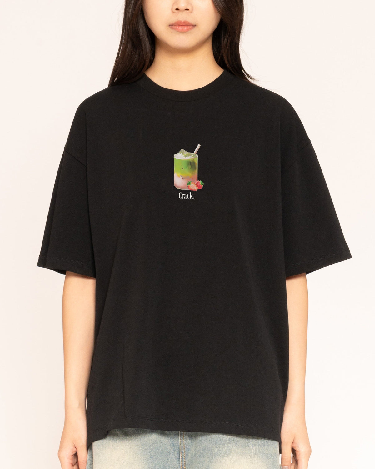 Matcha Crack Oversized Tee