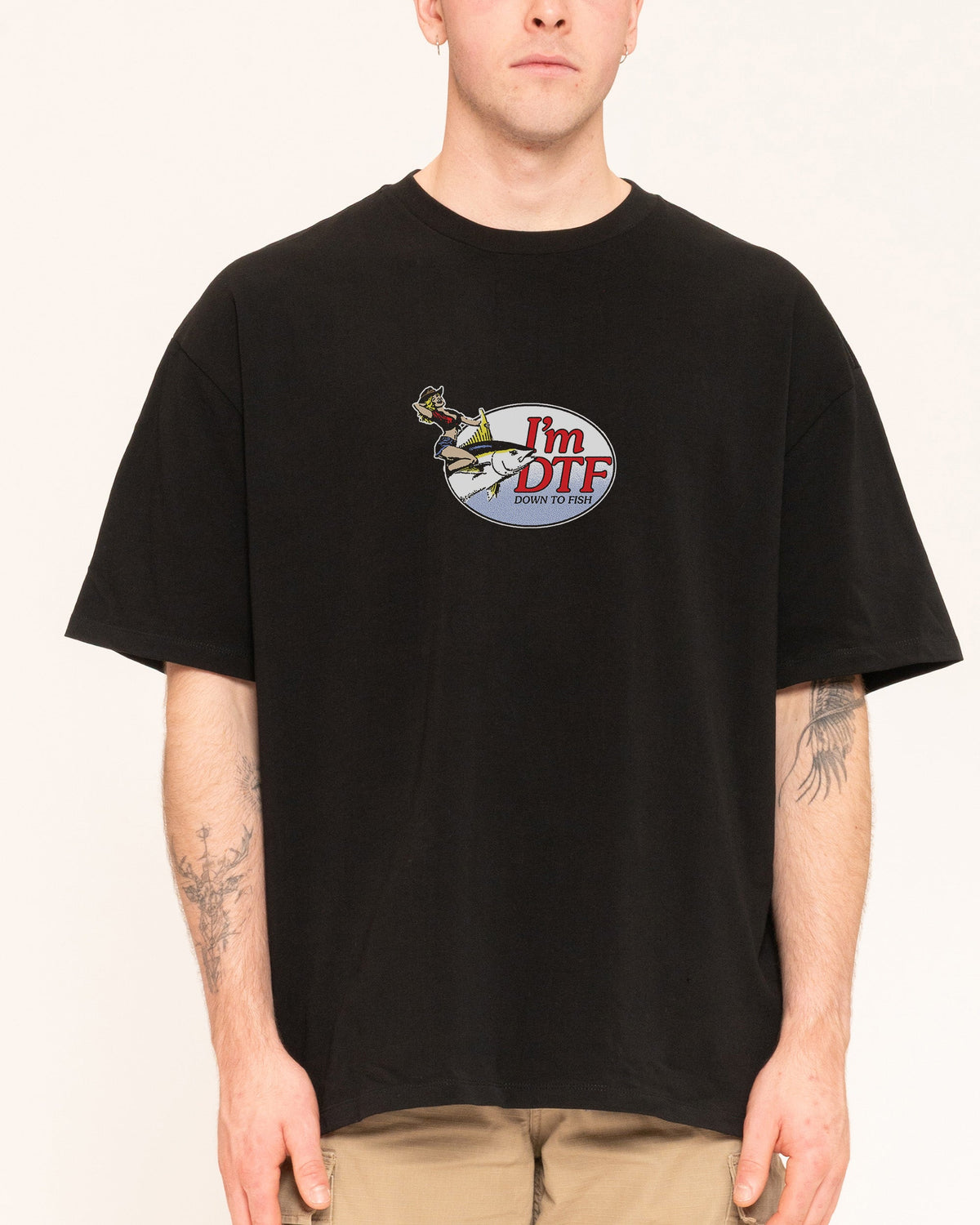 I'm DTF! Oversized Tee