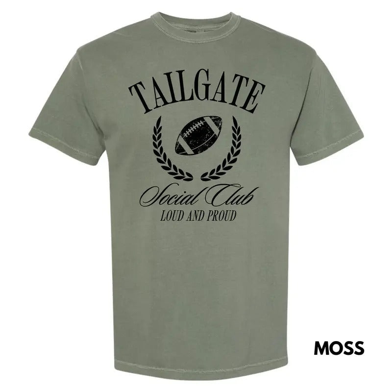 Black Tailgate Social Club Comfort Colors 'NLB' T-Shirts