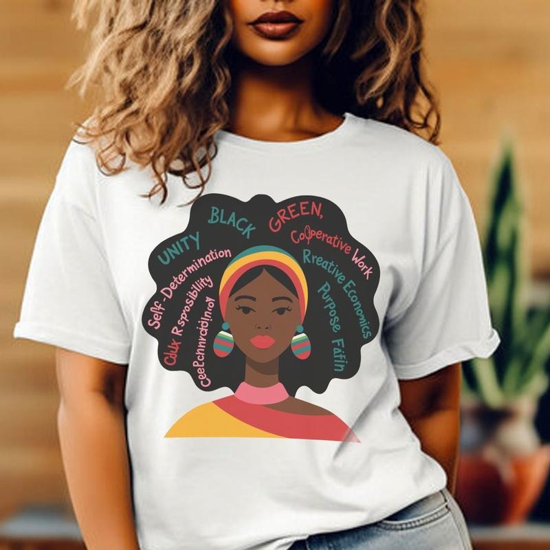 Black Kwanzaa Shirt Shirt Kwanzaa Happy Kwanzaa Shirt African American Shirts African T-Shirts