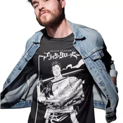 Black Clover Yami Sukehiro Anime Manga ALL SIZES S 5XL T-Shirts