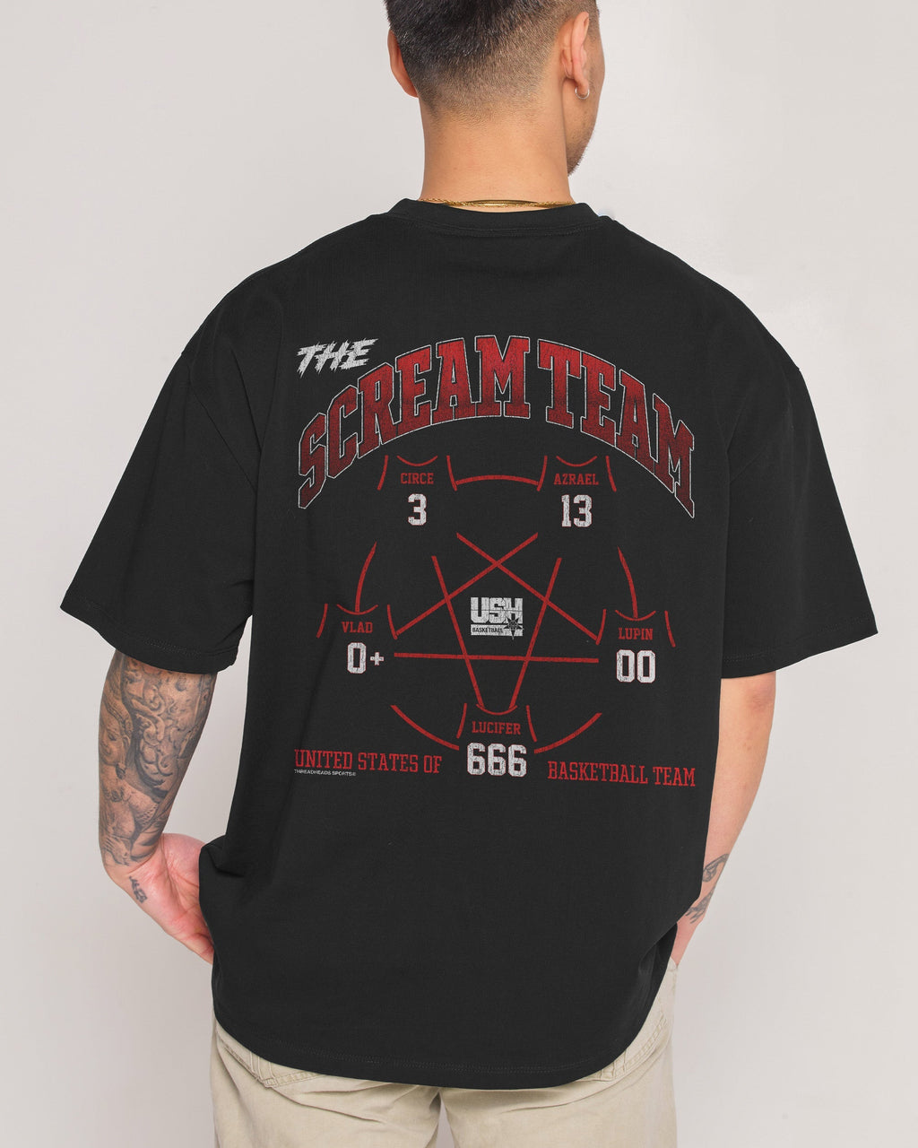 Scream Team Oversized Tee