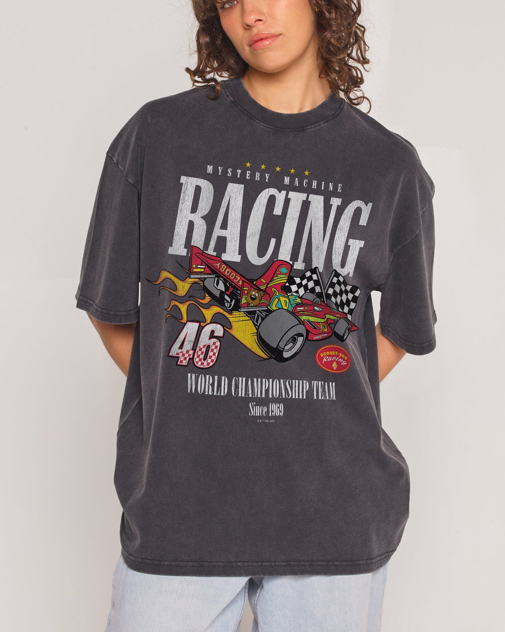 Scooby-Doo Racing Oversized Tee