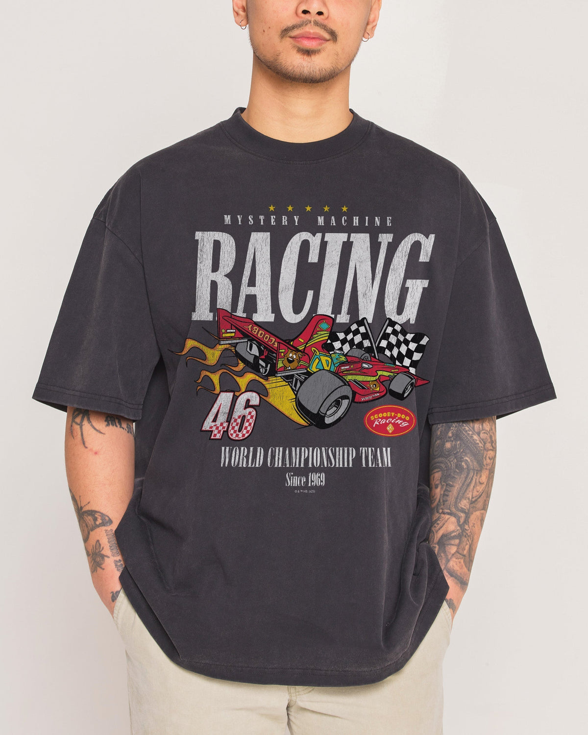 Scooby-Doo Racing Oversized Tee