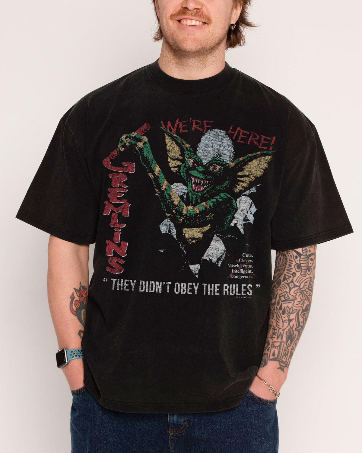 We’re Here Oversized Tee
